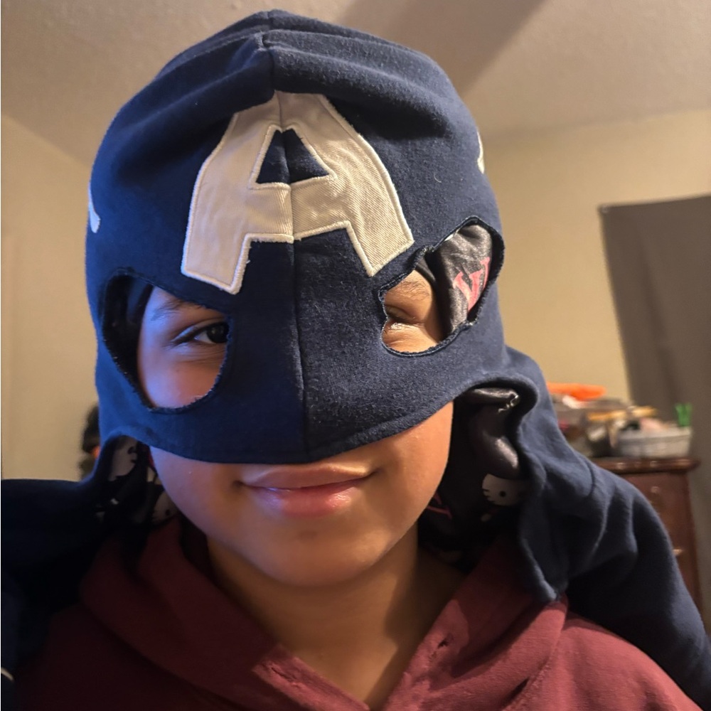 Marvel • Red, White & Blue •  Zip-Up • Unisex • Captain America • Fun • Hoodie • - Picture 7 of 16